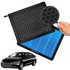 미국출고 아마존4.5+ 202392 혼다용 캐빈 에어 필터 CF10134: 2007-2016 CR-V 2006-2015 Civic 2003-2023 어코드 2009-202, CF12058 Classic