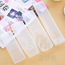 電視遙控器套 透明矽膠保護套, 大號, N/A