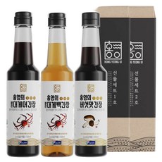 홍영의 선물세트1호(백간장+어간장), 1세트, 500ml