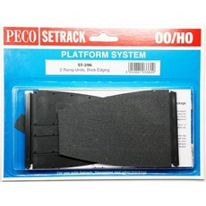 PECO HO 게이지 홈 키트 종단 / 벽돌 2쌍 x114mm 철도 모형 용품 PEST-296, 1개, 상세페이지 참조