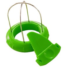 奇異果切割器 不鏽鋼去皮器 免削皮水果分離神器【CC0386】, 綠, 1個