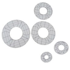 내구성 퀼트 자수 스텐실 및 템플릿 자수 스텐실 DIY 패치 워크에 대한 공예 패브릭 퀼트 의류 커튼 가구에, 아크릴, 일주, 1개