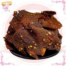 小麻吉 麻辣豬肉乾 台灣特產美食, 200g, 1個
