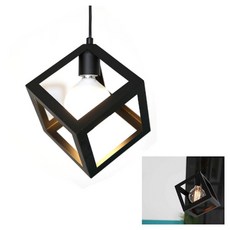 블랙 큐브 조명 식탁등 포인트등 펜던트조명