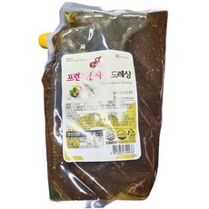 쉐프원 프렌치 발사믹 드레싱 2kg 4개 샐러드드레싱
