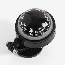 인조이다다 차량용 원형 나침반 부착식 각도조절 자동차악세사리