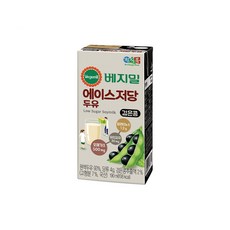 정식품 베지밀 에이스 저당두유 검은콩 190ml 32개