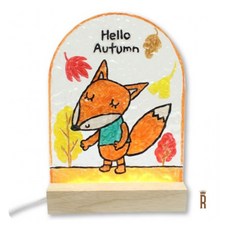 [1+1] 실속 고급 교구 교재 아크릴 무드등 만들기 조명 DIY 키트 가을 1인 세트 어린이집 복지관 행사