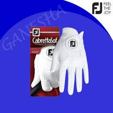 풋조이 카브레타소프 남성 골프장갑, 24호 화이트, 1개