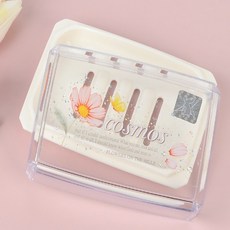 마켓주하 투명뚜껑비누각 비누홀더