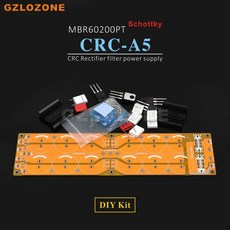 CRC-A5 HIFI 퓨어 클래스 A 앰프 쇼트키 CRC정류기 필터 전원 공급 장치 DIY 키트 PASS A3/A5 용 반제품 보, 01 DIY Kit, 1개