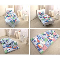 베딩코리아 드림 쥬니어-남아용-캐릭터-면100%-, 불루-계열