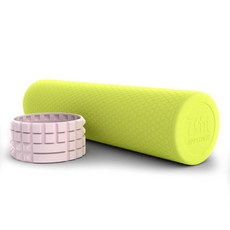 비핏 콕콕지압밴드 폼롤러 EVA, 샤이니그린