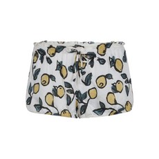 러브스토리즈 오드리 레몬 프린트 러플 파자마 쇼츠