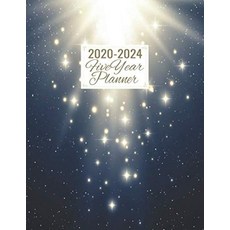 Majosta 2020 - 2024 Five Year Planner: Bright Stars: 60 Months Calendar and Appointment Schedule 노