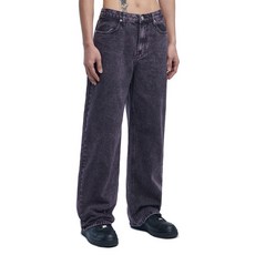 [노매뉴얼] SEMIWIDE DENIM PANTS - DEEP PURPLE