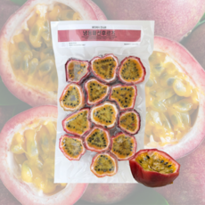 손질되어 간편한 패션후르츠, 1개, 500g(손질완료)