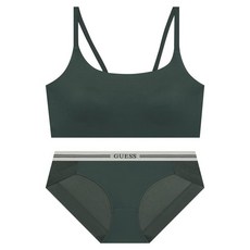 게스 속옷 언더웨어 노와이어백포인트 밴드 브라탑팬티세트DGRODWBR491BP491 UVR529 MMB318