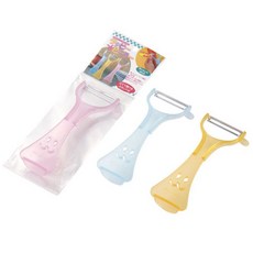 일본 스마일 채칼/감자칼, 분홍, 1개