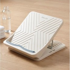 밸렉스 스트레칭보드 종아리 발목 평발 아킬레스건 각도조절 홈트 운동기구, 화이트