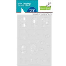 [ 746244 ] 로운 폰 LF3598 아이 하트 팬더 컬러링 스텐실, [ 746244 ] 로운 폰 LF3598 아이 하트 팬