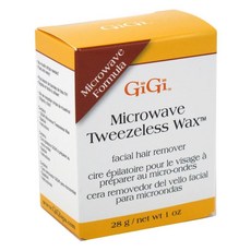GiGi 전자레인지 핀셋 없는 왁스 28.3g(1온스) (2팩), 28g