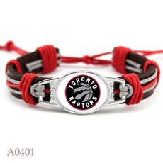 농구 가죽 로프 브레이드 팔찌 코비 브라이언트 제임스 레이커스 워리어스 네츠 매버릭스 그리즐리스 선즈 호넷츠, 022