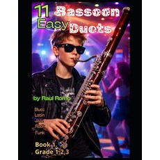 (英文圖書)11 Bassoon Duets - Very Easy and Fun: Grade 1. BOOK 1. Rock Latin Blues Jazz ... 平裝版, Independently Published, 英文