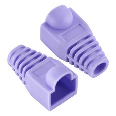 혼합 색상 CAT5E CAT6 RJ45 이더넷 네트워크 케이블 스트레인 릴리프 부츠 케이블 커넥터 플러그 커버, 10pcs, 10pcs