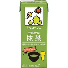 일본 기꼬만 두유 말차 녹차맛 200ml 18팩 496071