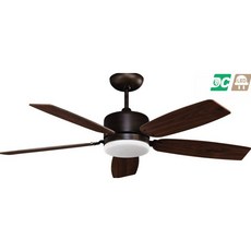 （修一）穩帝士吊扇60吋 仿古 DC吊扇 吊扇燈 60吋 四段光 22瓦 遙控 台灣製造LED遙控 台灣製造, 白