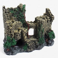 수족관 꾸미기 성벽장식 옐로우 가재 소품 모형재료 jus*722yJ, 1개