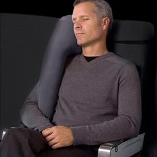 휴대용 에어 목베개 여행용 비행기 차량 기내용 목쿠션 목받침 휴대 쿠션, 상세페이지 참조