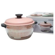 유리 찜기 핑크 1.5L 찜판 찜냄비 만두찜기 렌지 용기_ 050613, 단일