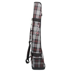 【臺灣出貨】DBAIHUK高爾夫槍包短槍包 適閤3支裝 GOLF小槍包球桿包 半截槍包-奢尚匯品, 黑白格子, 1個