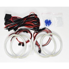 白光 SMD LED天使眼光圈 E36 E38 E39 E46 Projector, 1個