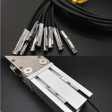 巨匠工廠90度翻轉齒條側姿組氣缸HC/3240W/4040/4050鉸鏈側姿組機械手配件, 1個, 磁性開關4條AN-07D