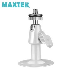 (MAXTEK) CCTV 거치대 (M6 범용나사/360도 회전) (화이트(MT423)), 1개