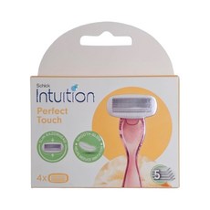 쉬크 인튜이션 퍼펙트터치 면도날, 4개입, 1개