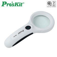 Prokit PK271 휴대용 LED 확대경 돋보기 MA-019, 1개