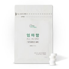 엄마맘 식기세척기 세제 올인원 린스 올인원 식세기 타블렛 90개 유팡 젖병세척기 호환, 360g, 1개