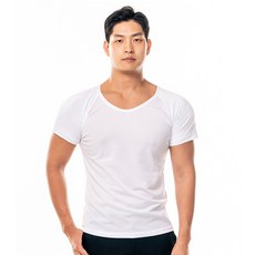 위너핏 남자 어깨뽕 반팔티 어깨패드 남자 보정속옷