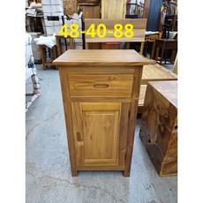 財位櫃 柚木二抽櫃 - 藝品擺飾邊桌邊几邊櫃, 1個