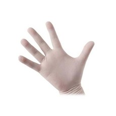 M사이즈 일회용 내열 위생장갑 100매 아이보리색 5.8g - 강력한 보호