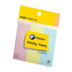 퐁치셀 3색 50매 필기용메모지