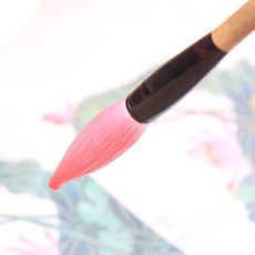 羊毛毛筆 純羊毫 中楷 湖筆 繪畫用筆, 1個, 精製羊毫中號一支