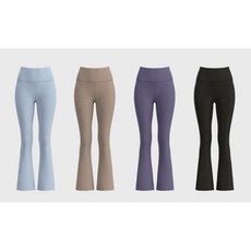 여성 피치 에어핏 부츠컷 레깅스 팬츠 요가 필라테스