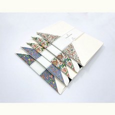 3컬러 세트 봉투 메세지 편지지 꽃 감성 Set 플라워 SG-4DP15-17113, 아이보리