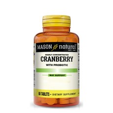 MASON natural 蔓越莓益生菌片劑, 1個, 60 件
