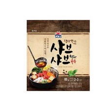 [사조대림] 해표 샤브샤브육수80g x24개(1박스), 80g, 24개